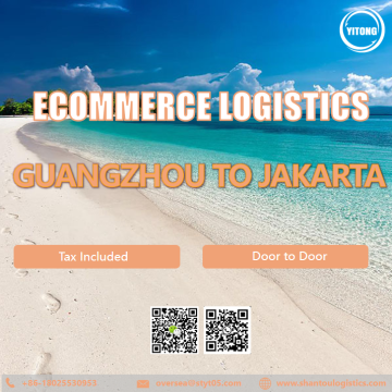 E -Commerce -Logistikdienst von Guangzhou bis Jakarta Indonesien