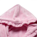 Microfiber coral fleece extemely soft bathrobe for women