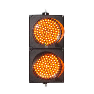 wholesale solar 200mm yellow flashing traffic warning light