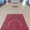 Vloeren voor indoor basketbalvelden