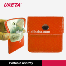 Portable Ashtray Customized Soft Ashtray Mobile Ashtray Mini Ashtray Pu Cheap Ashtray