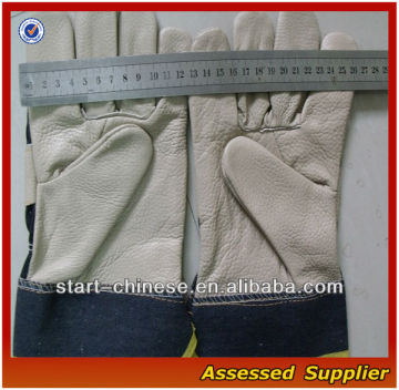 CLW69Do Heavy-Duty Leather Palm Work Gloves/Standard Leather Palm Working Gloves/spilt Leather gloves/working leather gloves