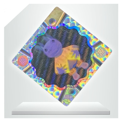 कस्टम 3 डी होलोग्राम लेजर स्टिकर