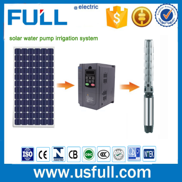 New green energy solar powered agricultural water pumping system