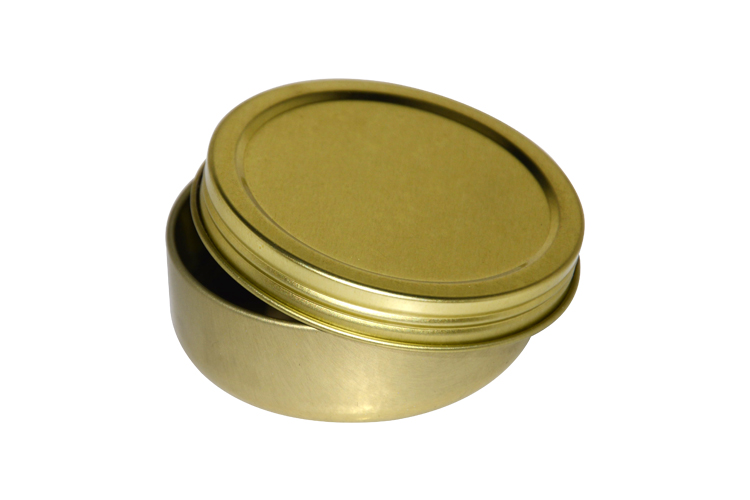 Lovely Box Candle Tins Metal Round Shape Mini Candle Tins