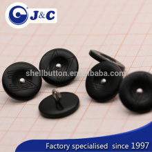 Customize laser logo real corozo buttons with metal hole