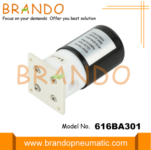 1/8 &#39;&#39; Ptfe Acid Alkali Corrosion Solenoid Valve 24V