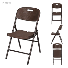 Adjustable Folding Rattan Office Beach Dining Chairs and Bamboo Table for Comfort