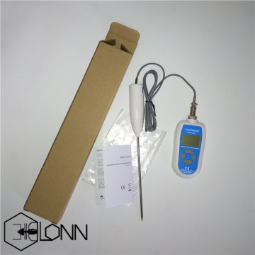 High Accuracy Laboratory Digital Thermometer with Stainless Steel Probe