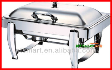 Stainless Steel High Quality Rectangle Induction Chafing Dish