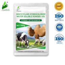 10%Doxycycline hydrochloride powder 50/100g for animal cure