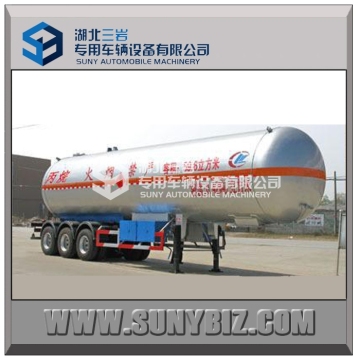 2 axle 3 axle BPW FUWA axle LPG tanker semi trailer lpg tank semitrailer