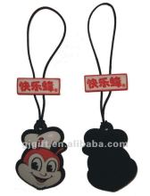 custom promotional microfiber cell phone screen cleaner pendant