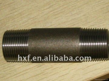 long thread carbon steel hose nipple