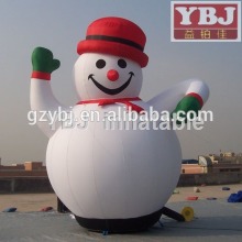 inflatable snowman cartoon