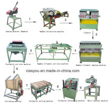 Automatic Toothpick Making Bamboo Toothpick Production Line Machine