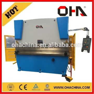 "OHA" Brand WE67K-100/3200 square tube bending machine, price of pipe bending machine