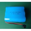 7.4V 7.6Ah high discharge 18650 battery pack