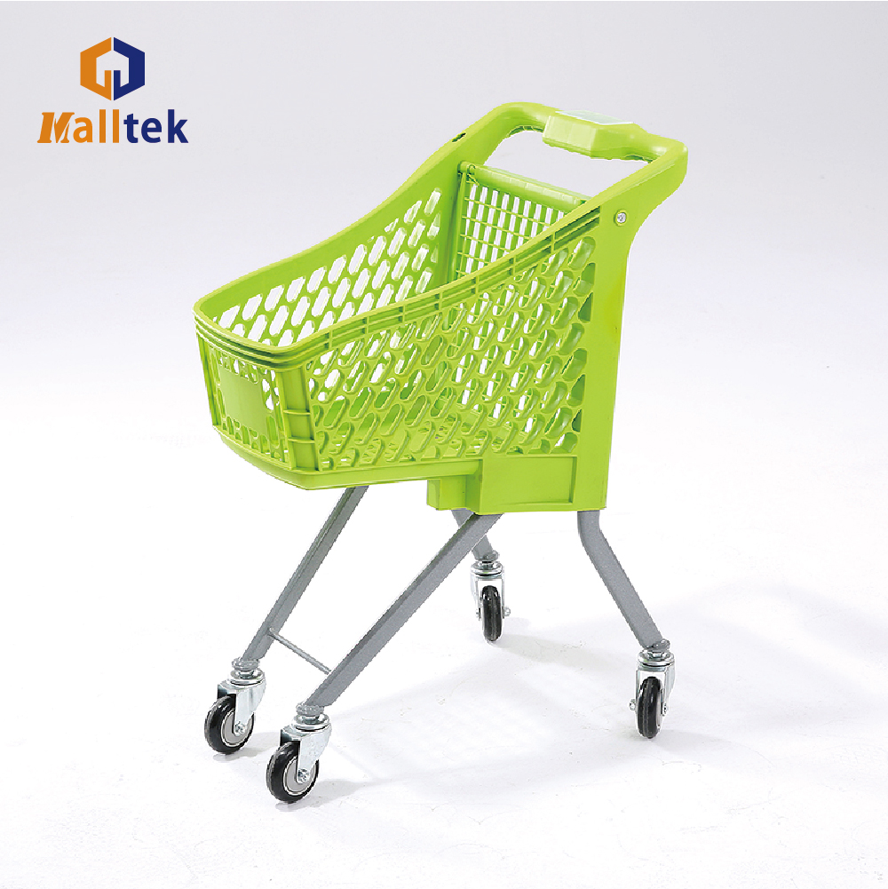 Retail Grocery Store Plastic Children Shopping Trolley