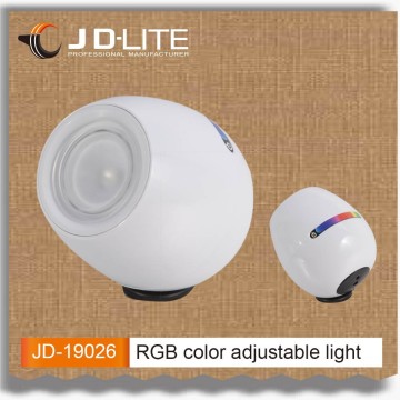 RGB color adjustable desk light led color changing night light touch light