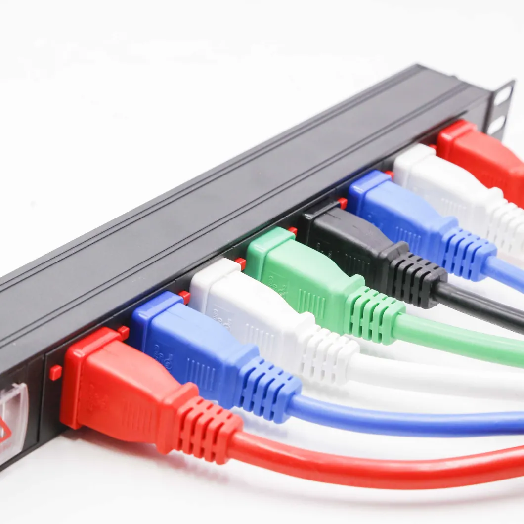 Germany Series PDU with Switch Power Strip for Server Rack Cabinet