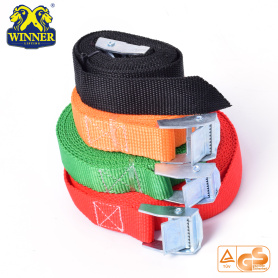 Hot Sale Heavy Duty Polyester Ratchet Buckle Cargo Lashing Belt