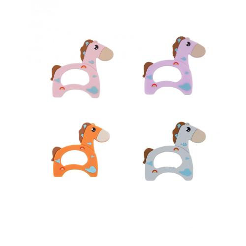 BPA Ücretsiz Silikon Bebek Molar Teether Toys Toys