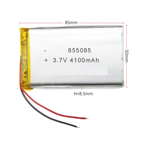 Customized Rechargeable 4100Mah 3.7V Li-Polymer Battery
