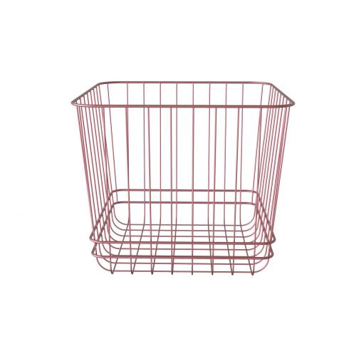 round metal storage cloth rack