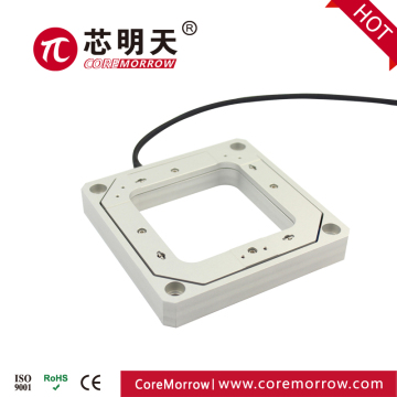 S54 is a two-axis piezoelectric deflection stage in θx, θy with a large aperture.
