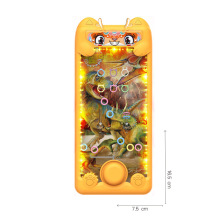 1 Dollar Items: Dinosaur Handheld Water Ring Toy & Light-Up Game