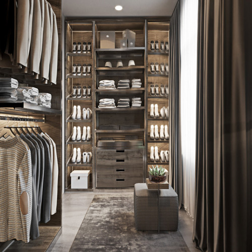 Design with extra shoe storage wardrobe