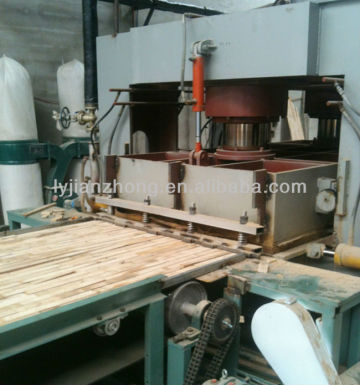 block board production line/ hot press for block board