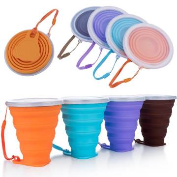 Silicone Collapsible Travel Cup Portable Drinking Cup