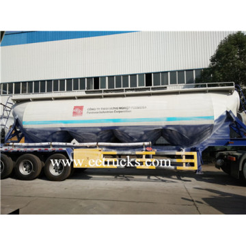 35-60 CBM Tri-eixo Bulk Cement Trailers