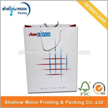 Printed logo stone paper bag