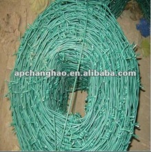 galvanized barbed wire