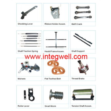 Spare parts of MULLER needle looms