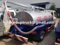 DONGFENG Duolika 5CBM Vacuum tahi Suction Truck