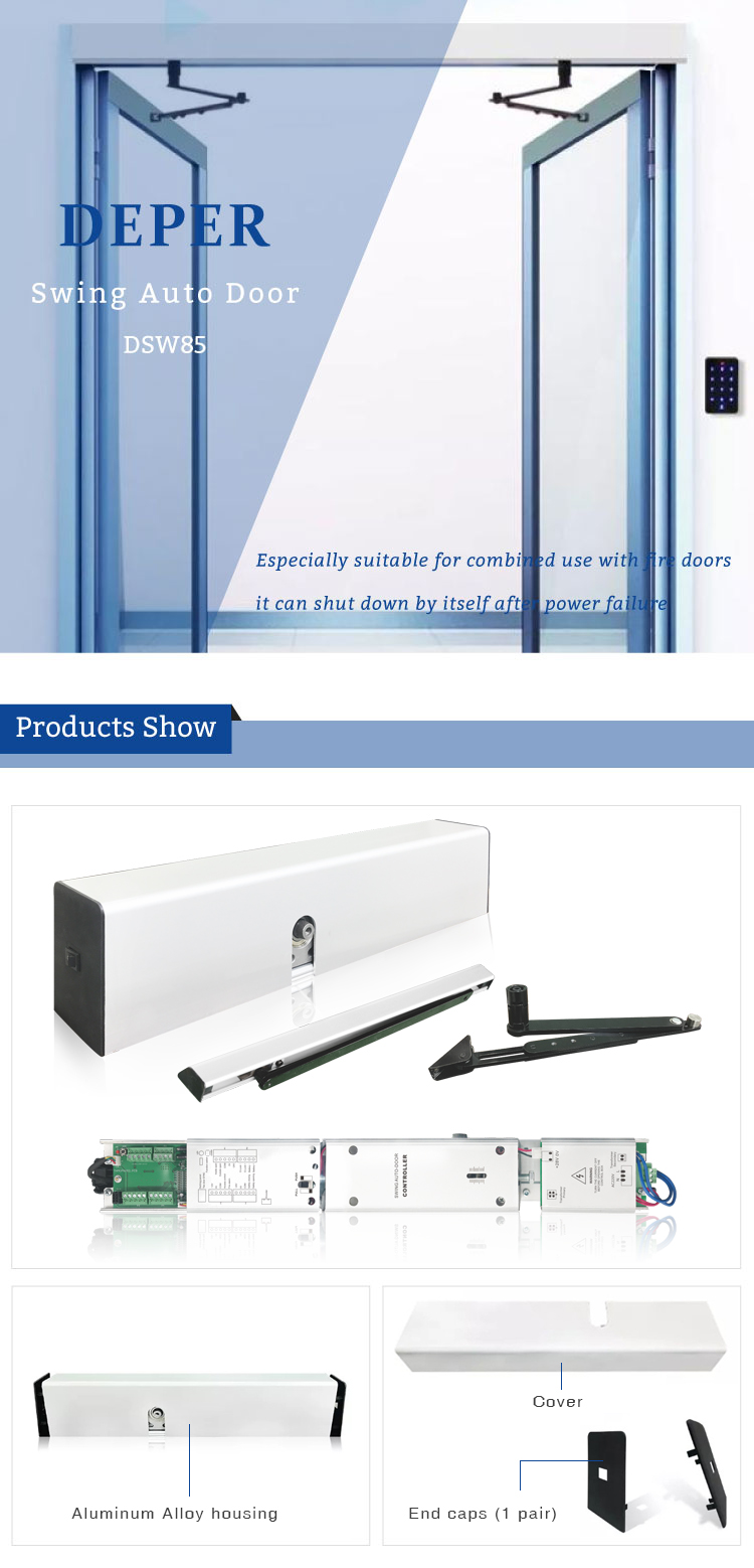 European type Spring return heavy duty automatic swing door electric door closer