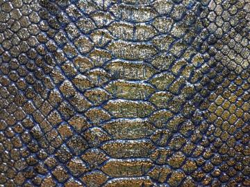 Snake Python print PU leather