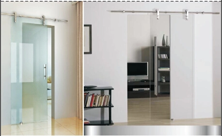 Sistema de porta deslizante de metal ao ar livre