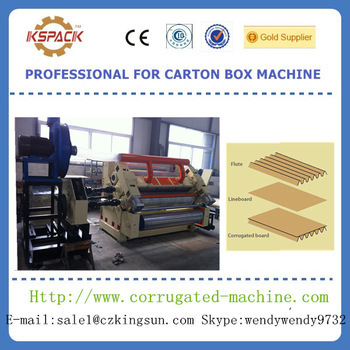 corrugated cardboard packaging machine