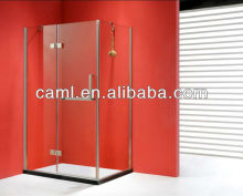 CAML 2015 hot sale colored glass shower enclosures quadrate four side shower enclosure