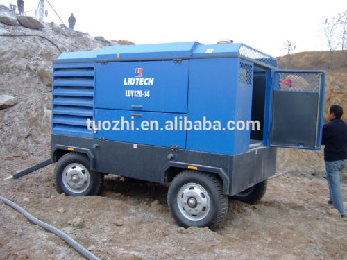 ATLAS COPCO LIUTECH screw air compressor for ship sand blasting