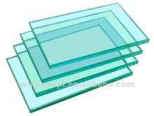 Clear flat glass