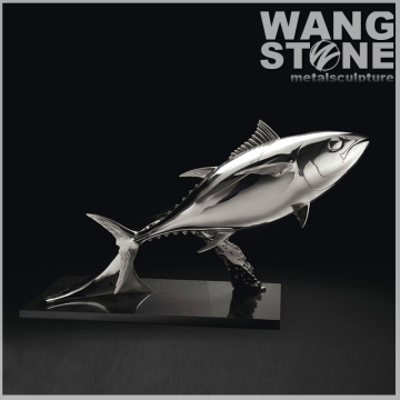 Stainless Steel Decorative Metal Fish Sculpture