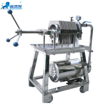 Shenhongfa Presse de filtre multicouche en acier inoxydable