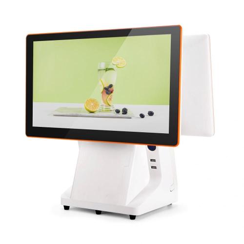 Cost effective POS with 17 assistant Screen
