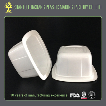 Customized size food plastic packing box